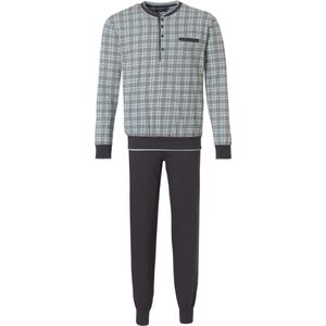 Geruite heren pyjama groen