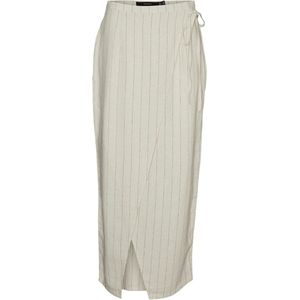 VERO MODA - VMMINDY HW LONG WRAP PIN LINEN SKIRT - Dames - Rokken