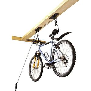 Fietslift - Fiets ophangsysteem - Fietshaak - Muurbeugel fiets - plafondbevestiging fietsen Ophangen Opbergbeugel 20KG