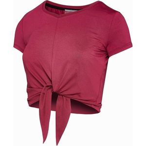 Body & Fit Women's Performance T-shirt - Sportshirt Dames voor Fitness & Training - Rood - M