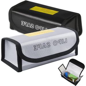 Brandwerende Explosieveilige Tas 2 Stuks Lipo Batterij Veilig Zak Vuurvaste Veiligheid Bescherming Bag voor Het Beschermen Van Batterij en Opladen