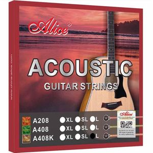 Premium Akoestische Gitaarsnaren Set-Snaren voor akoestische gitaar Alice® A408K-L
