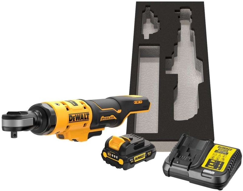 DeWALT Gereedschap - 12V ACCU ratel, 1x 3,0 Ah XR accu, oplader DCF503L1G