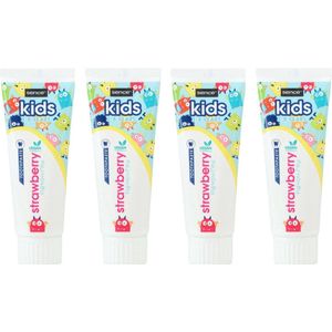 Sence Tandpasta Kids Aardbei - 4 x 75 ml