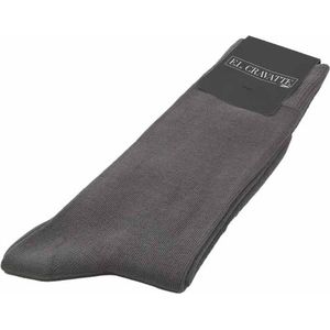 Antraciet Sokken - E.L. Cravatte