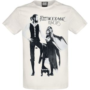 Fleetwood Mac - Amplified Collection - T-shirt - Gebroken Wit
