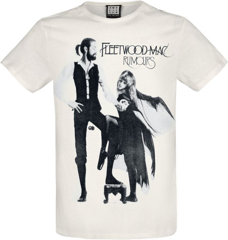Fleetwood Mac - Amplified Collection - T-shirt - Gebroken Wit