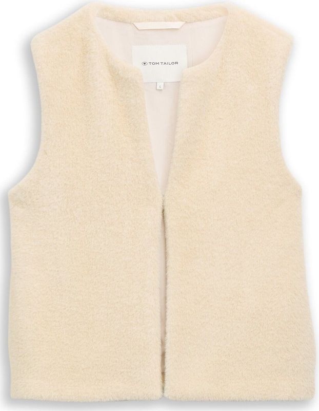 TOM TAILOR - Bodywarmer - Crème