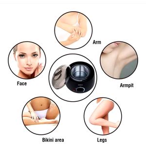 Wax Therapie Machine Wax Warmer Draagbare Elektrische Ontharing Kit Facial Bikini Gebied Oksel-smeltkroes Hot Wax Heater