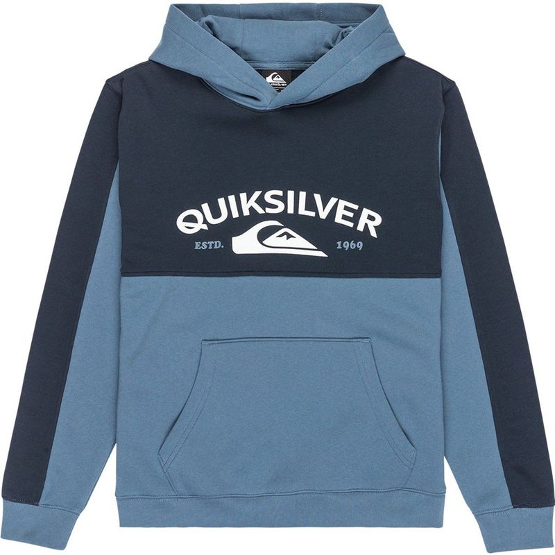 Quiksilver - Knowledge Area - Hoodie - Blauw - Jongens 12 Jaar