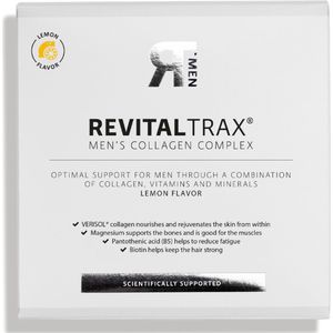 RevitalTrax - Men's Collagen Complex - 5.000mg Verisol® Collageen Poeder - 11 Mineralen en Vitamines - Voedingssupplementen - 30 zakjes