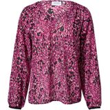 comma - Blouse - Chiffon - All-over Print