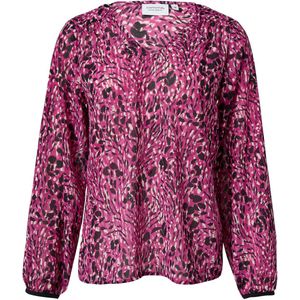 comma - Blouse - Chiffon - All-over Print