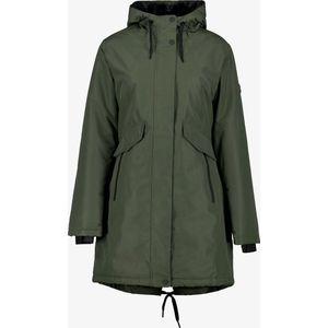 Kjelvik - Dames Outdoor Jas - Groen - Waterafstotend - Met Capuchon