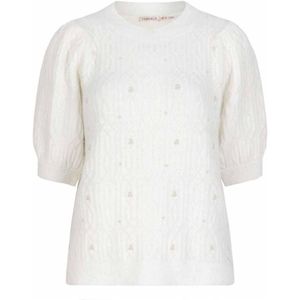 EsQualo - Trui - Off White - Dames - F25 27525