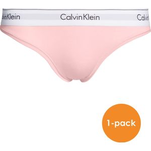 Calvin Klein dames Modern Cotton slip - licht roze - Maat: XS