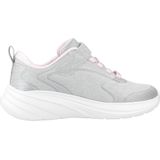 Skechers - Wave 92 - Sneakers - Lichtgrijs - Mesh met Glitters