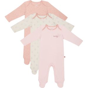 3 stuks baby pyjamas| baby pakjes | baby one suit | voordeelverpakking - sleepsuit onesie 3-6 maanden