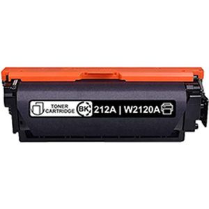 Toner geschikt voor HP 212A | 1x Zwart geschikt voor HP Color LaserJet Enterprise M554dn - M555dn - M555x - MFP M578dn - M578f - Flow MFP M578c - M578z