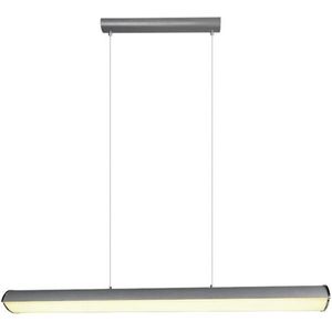 LED Hanglamp - Trion Coventa - 35W - Aanpasbare Kleur - Dimbaar - Rechthoek - Mat Antraciet - Aluminium