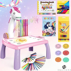 Equivera Tekenprojector Kinderen - Tekenprojector voor Kinderen - Tekenprojector - Tekenmachine Kinderen - Tekenmachine