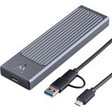 Ewent - EW7022 - Harddisk Behuizing - Grijs - M.2 NVMe SSD
