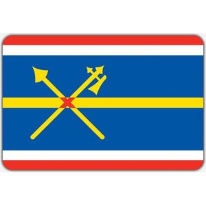 Vlag Bad Nieuweschans - 100 x 150 cm - Polyester