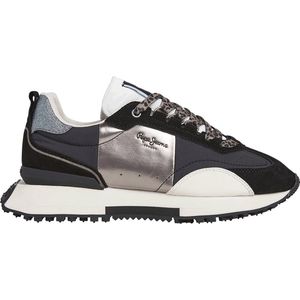 Pepe Jeans - Archer Elite - Leren Schoenen - Zwart - Casual