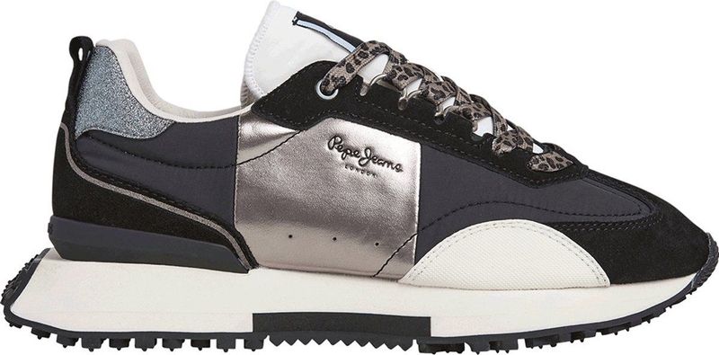 Pepe Jeans - Archer Elite - Leren Schoenen - Zwart - Casual