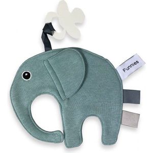 speendoek Funnies- Olifant Ollie- Stone green