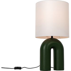 QAZQA lotti - Design Tafellamp - 1 lichts - H 59 cm - Groen - Woonkamers-sSlaapkamers-sKeuken