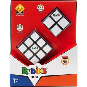 Rubik's Cube - Originele 3x3-kubus en mini 2x2-kubus voor urenlang puzzelplezier