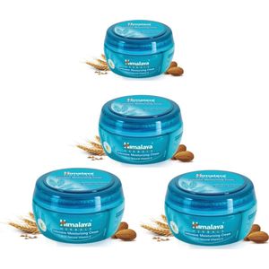 Himalaya Herbals - Dagcreme Wheatgerm - Diep Hydraterende Dagcreme - 4 x 50 ml