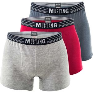 Mustang Boxershorts Retroshorts True Denim 3er Pack Set van 3
