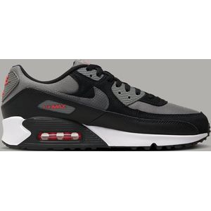 Nike Air Max 90 - Heren Sneaker - ""Black-red-grey"" - Maat 43