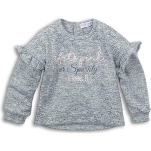 Dirkje sweater meisjes - Grey melee - maat 68