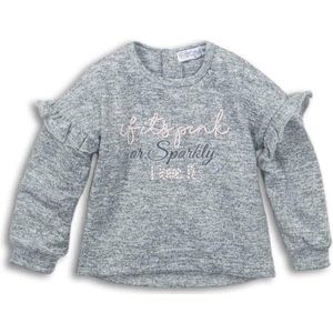 Dirkje sweater - Grey melee - Meisjes - Maat 80