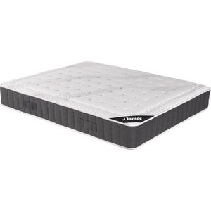 Ysmée Matras 180x 200cm met pocketveren en memoryfoam dikte 27cm - ATLANTIDE van DREAMEA L 200 cm x H 27 cm x D 180 cm