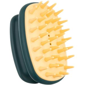 Gloovon® - Scalp Massager - Scalp Brush - Shampoo massageborstel - Hoofdhuid Massage Borstel - Hoofdmassage - Haargroei & anti roos - Donkergroen