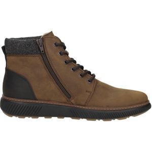 Rieker - Veterboots - Bruin / Antraciet - Leer - Warm Gevoerd