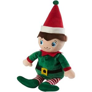 Warmies CP-ELF-1 Heated Cuddle, Green & Red