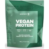 Body & Fit Vegan Protein Eiwitshake - Salted Caramel Peanut Butter - Vegan Proteine Poeder - Plantaardige Eiwitshake - 990 gram (33 shakes)