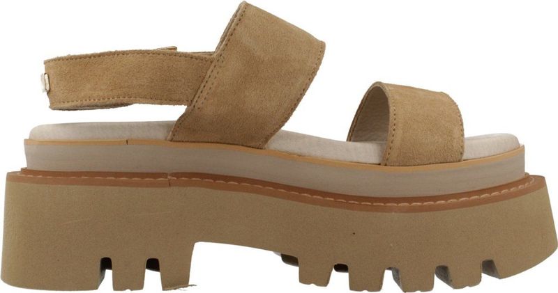 Yellow - Plateau Sandalen - Bruin - Dames