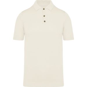 Spasso Ecologische tricot herenpolo SP203 - Ivory - L