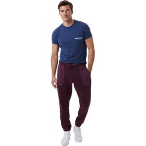 Bjorn Borg Heren Sthml Sweat Pants Lounge Broek Winetasting Red RD006