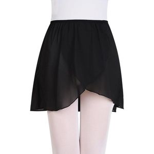 Allecto Premium - Balletrok van Chiffon voor Kinderen en Vrouwen met Elastische Tailleband