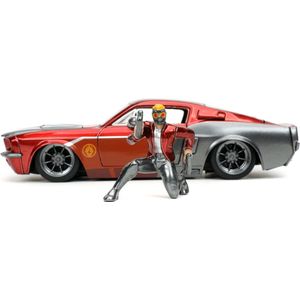 Jada Toys - Marvel Star Lord 1967 Ford Mustang - Speelgoedauto