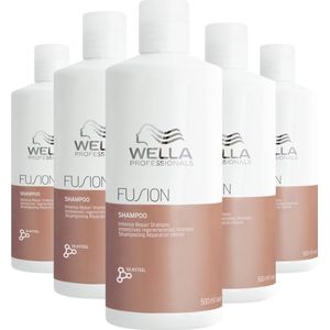 Wella Fusion Shampoo 500ml - 5 Stuks - Voordeelverpakking