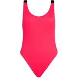 Calvin Klein dames intense power badpak scoop back straps roze