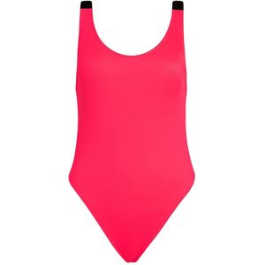 Calvin Klein dames intense power badpak scoop back straps roze